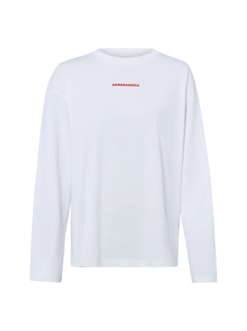 armedangels Langarmshirt Fietaa Smile in ecru rosa - 0002