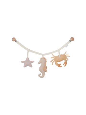 leevje Kinderwagenkette seahorse' in orange