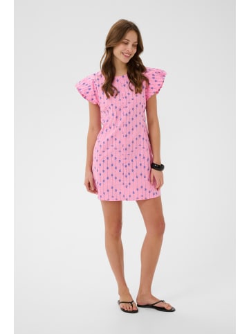CULTURE Kleid CUmarco Feminine in Begonia Pink/Nautical Blue