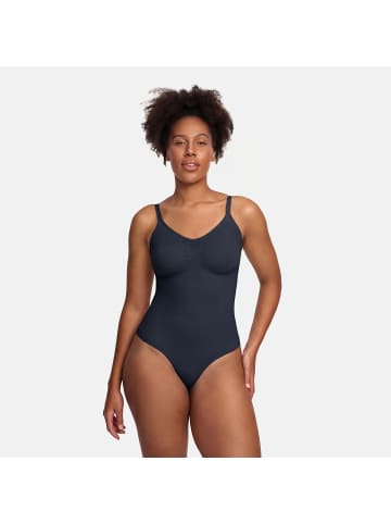 CFAB Figurformender Body mit Slip in Marineblau