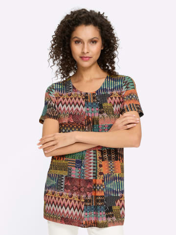 Heine Print-Shirt in terra-rot-bedruckt