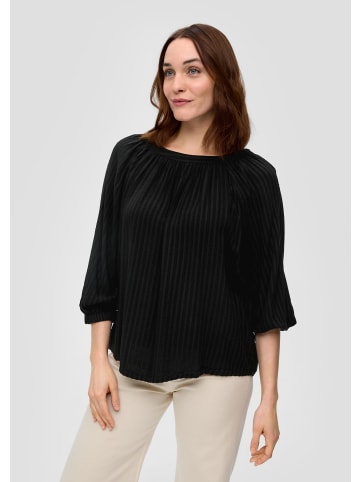 s.Oliver Bluse langarm in Schwarz