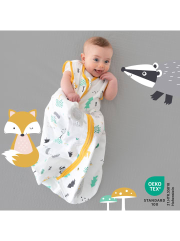 Schlummersack Musselin Babyschlafsack, 0.5 TOG in Orange