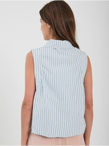 Norr Top Alva in Light blue stripe