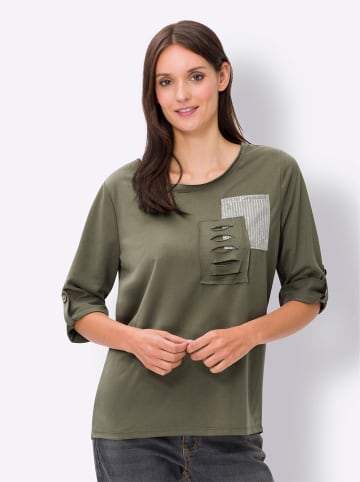 Heine 3/4-Arm-Shirt in khaki
