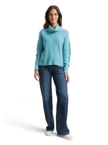 Tom Tailor Pullover in tropical teal melange