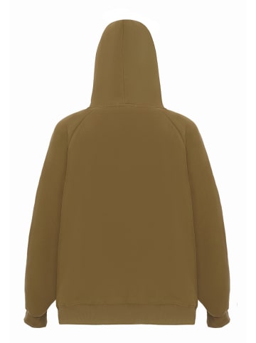 Homebase Damen Kapuzenpulli in Taupe