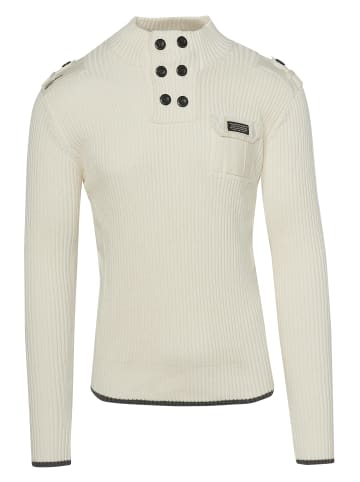KOROSHI Stricktrikot in weiß