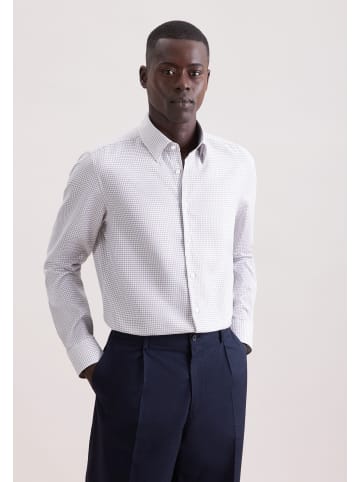 Seidensticker Business Hemd Shaped in Beige