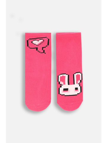 Coccodrillo Socken in rosa