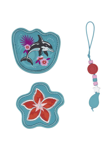 Scout Neo Exklusiv Safety Light - Schulranzen Set 5 tlg. (Space Explorer) in Aloha