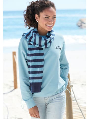 ELBSAND Sweatshirt in aquamarine