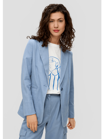 S. Oliver Indoor-Blazer langarm in Blau