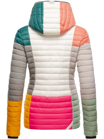 Navahoo Steppjacke Multikulti in Multicolour Dark 2