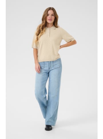 Kaffe Strickpullover KAolivia Regular fit in Feather Gray