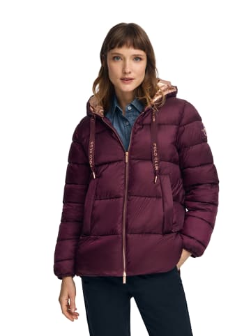 Polo Club Steppjacke in Burgundisch