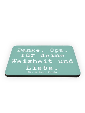 Mr. & Mrs. Panda whiteboardmagnet Spruch Opa Weisheit und Liebe ... in Meeresbrise