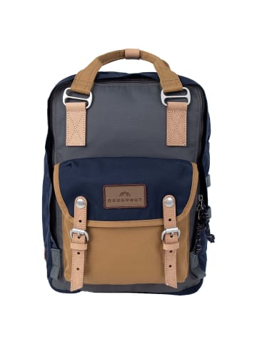 Doughnut Macaroon Happy Camper 16 - Rucksack 38 cm (black) in nautical