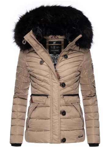 Navahoo Winterjacke Wisteriaa in Taupe Grey