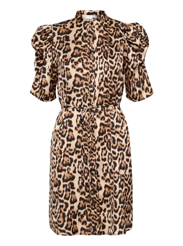 ICHI Kleid IXNINA Regular fit in Stucco Leo Print