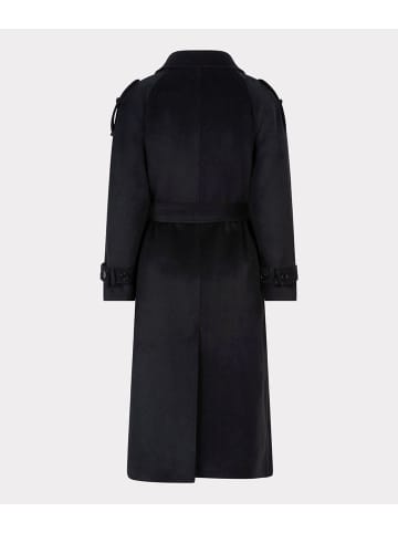 Esqualo Trechcoat in schwarz