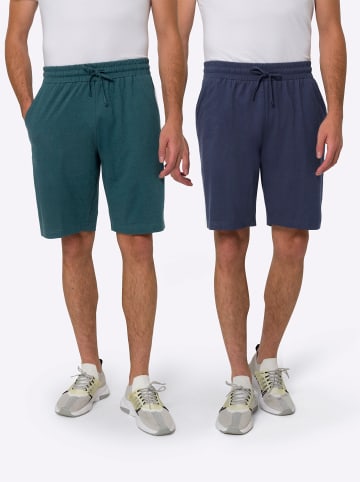 Sieh an! Freizeithose in marine + petrol
