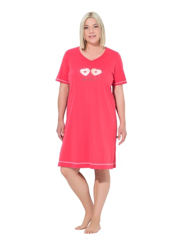Ulla Popken Nachthemd in pink