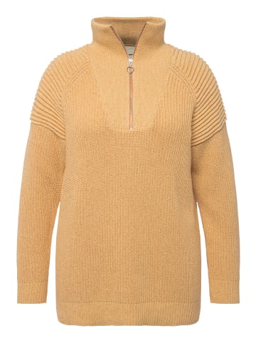 Ulla Popken Pullover in helles gelb