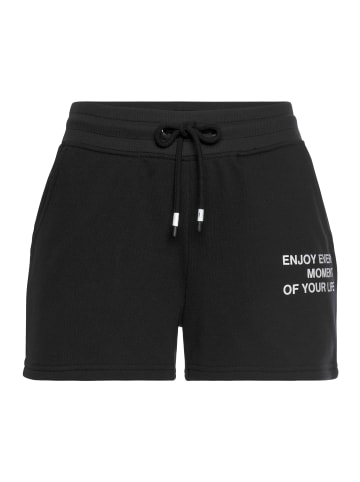 Buffalo Sweatshorts in schwarz