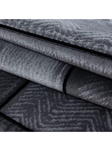 Teppich Boss Kurzflor Teppich Pago Schwarz