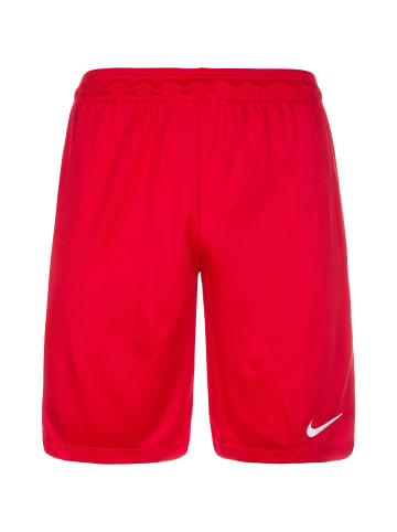 Nike Performance Shorts Park II in rot / weiß