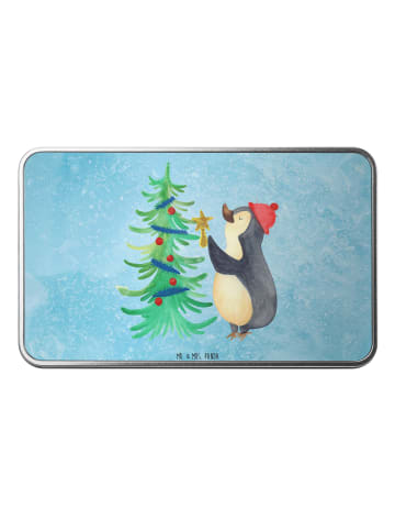 Mr. & Mrs. Panda schmuckdose Pinguin Weihnachtsbaum ohne Spruch in Eisblau