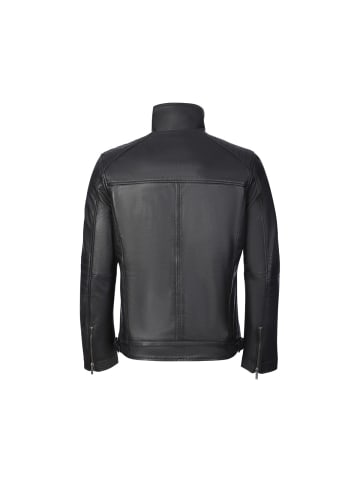 Bugatti Lederjacke Bern in schwarz