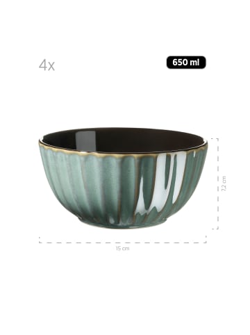 Mäser Kombiservice, Steinzeug Confino in Petrol