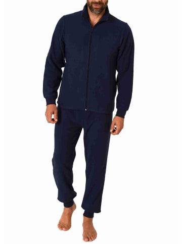 NORMANN Polarfleece Hausanzug Trainingsanzug Freizeitanzug Jogginganzug - 70624 in navy