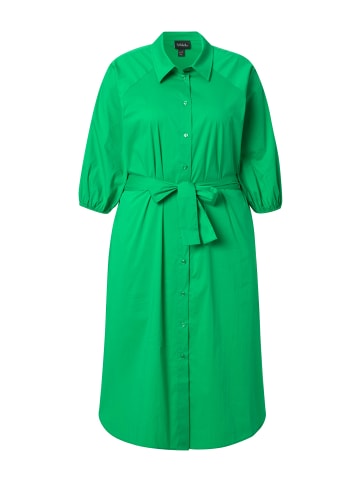 Ulla Popken Midikleid in naturgrün