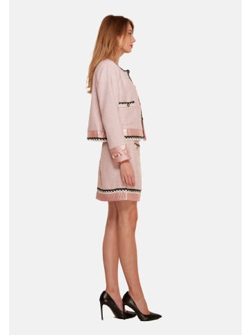 TOOCHE Rock "Tweed Two Piece Jupe" in Rosa