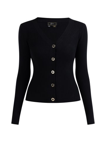 faina Damen Strickjacke in schwarz