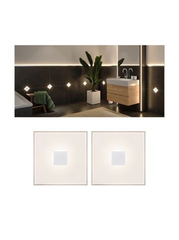 paulmann LumiTiles LED Fliesen Square 2er-Set