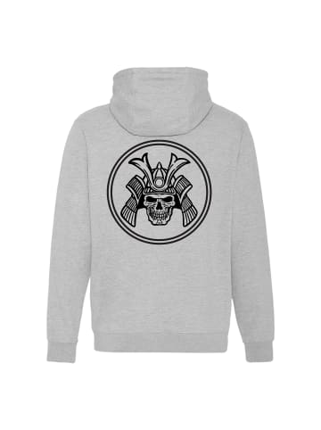 OLDSKULL Hoodie Basic Samurai in Heather Grey