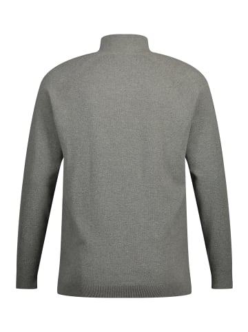 JP1880 Pullover in dunkelgrau melange