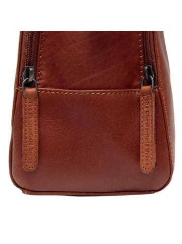 The Chesterfield Brand Layton Schultertasche Leder 35 cm in cognac