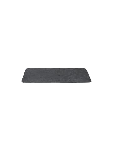 Villeroy & Boch 2er Set Servierplatten Manufacture Rock schwarz in schwarz