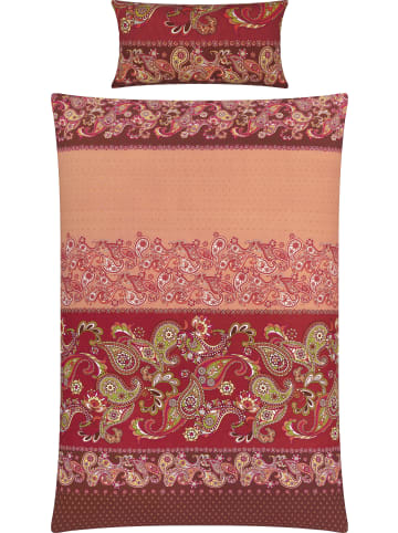 REDBEST Satin Bettwäsche in terra