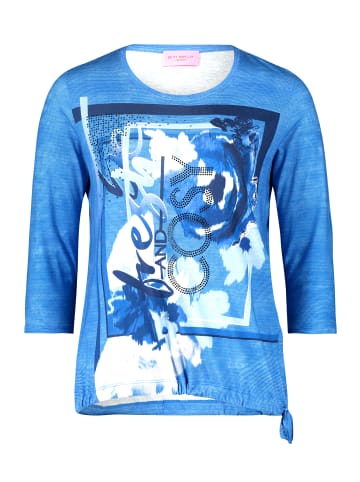 Betty Barclay Printshirt mit Tunnelzug in Blue-Light Blue