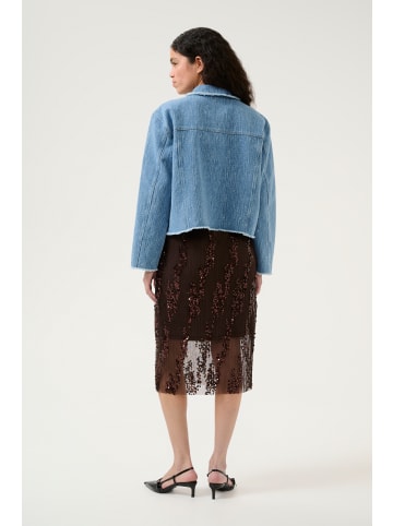 Karen By Simonsen Langarm - Hemd KBUrbana Casual fit in Medium Blue Denim