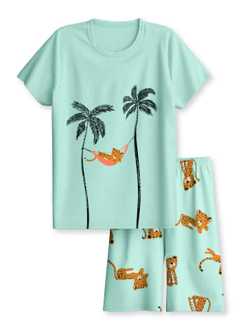 Calida Pyjama in icy mint