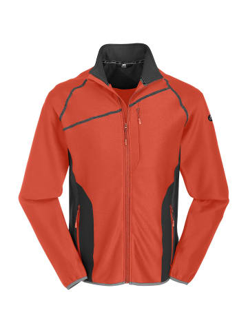 Maul Sport Stretch-Fleecejacke Donnersberg in Orange