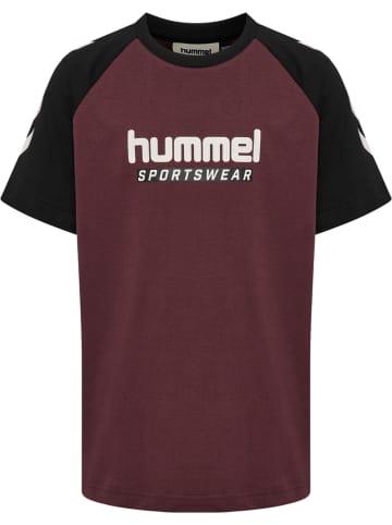 Hummel Hummel T-Shirt Hmljr Logo Multisport Kinder in VINEYARD WINE