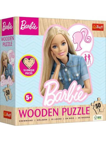 Trefl Spiel - Holz Puzzle Junior 50 - Barbie